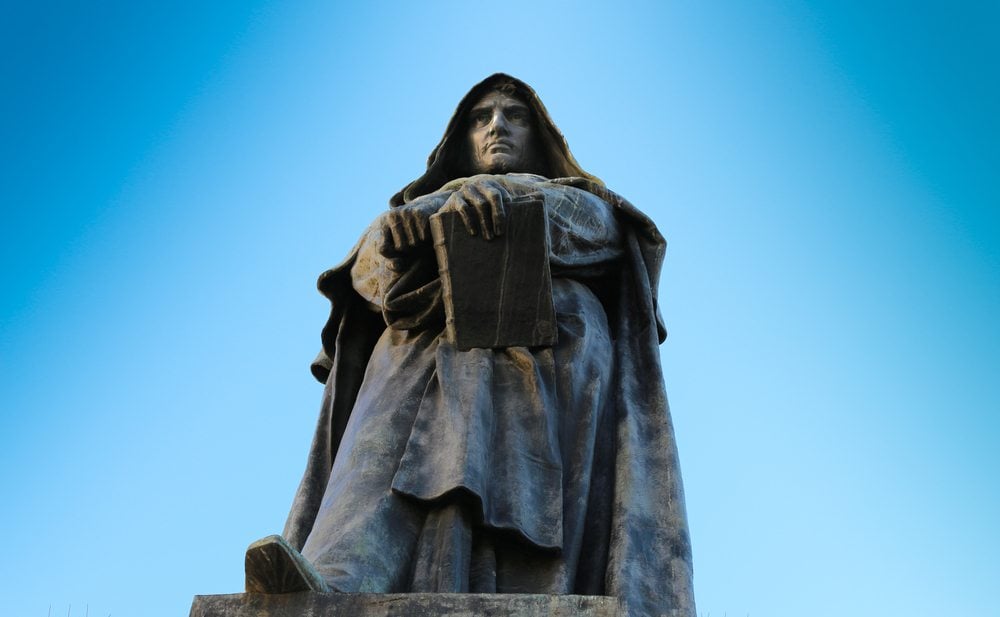 Una data di oggi: 17 Febbraio 1600.