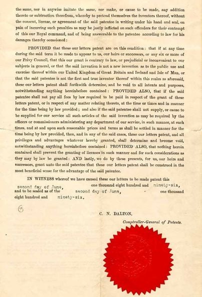 Una data di oggi: 19 Marzo 1896.