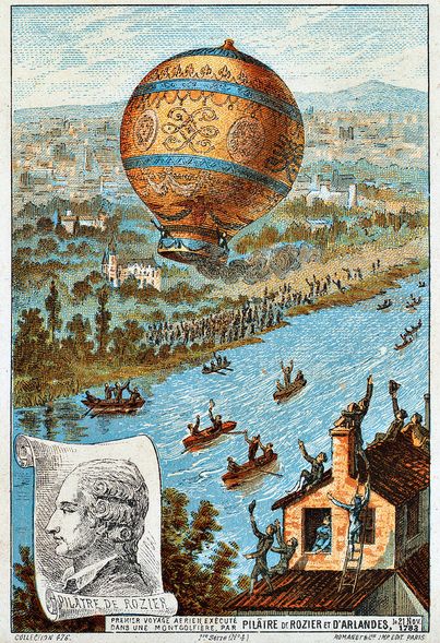 Una data di oggi: 21 Novembre 1783.