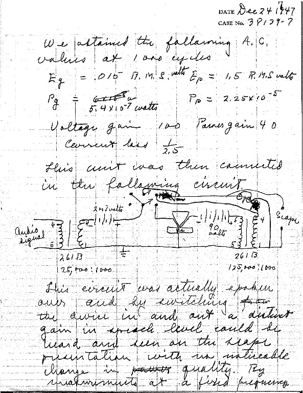 Una data di oggi: 23 Dicembre 1947.